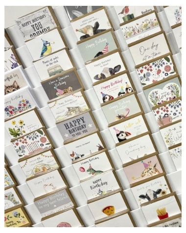 Greetings Card Birthday   New Born   Blank